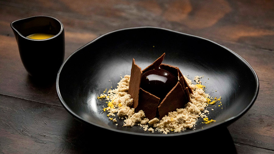 Chocolate Orange Mousse with Orange Curd - Network Ten