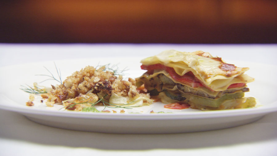 Summer Vegetable Lasagne with Pesto Sauce-image
