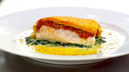 Tranche of Cod Viennoise, Sabayon of Grain mustard-image